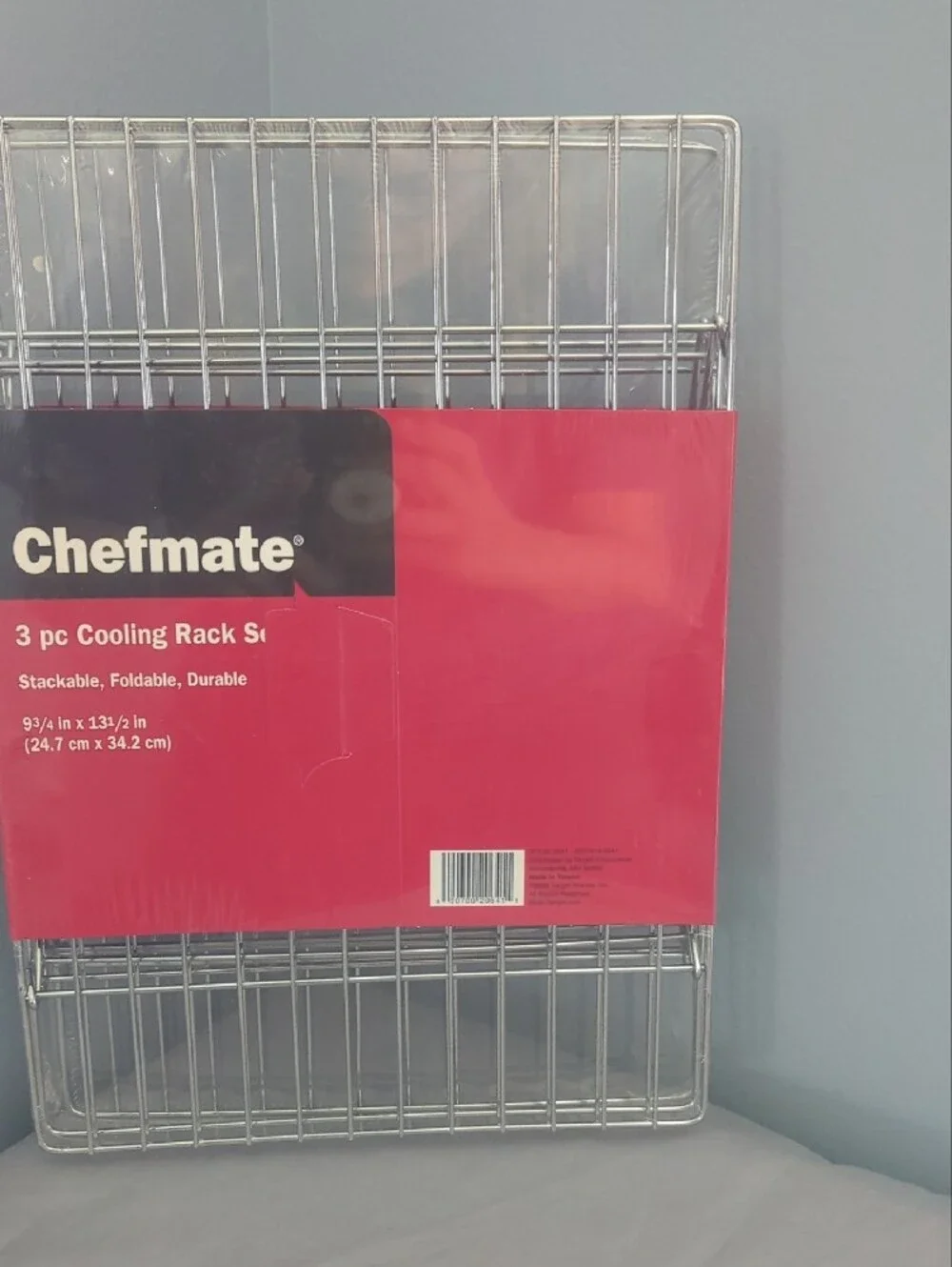 Cooling/Baking Rack Chefmate 3-Piece Set Of Wire Racks - Picture 2 of 5